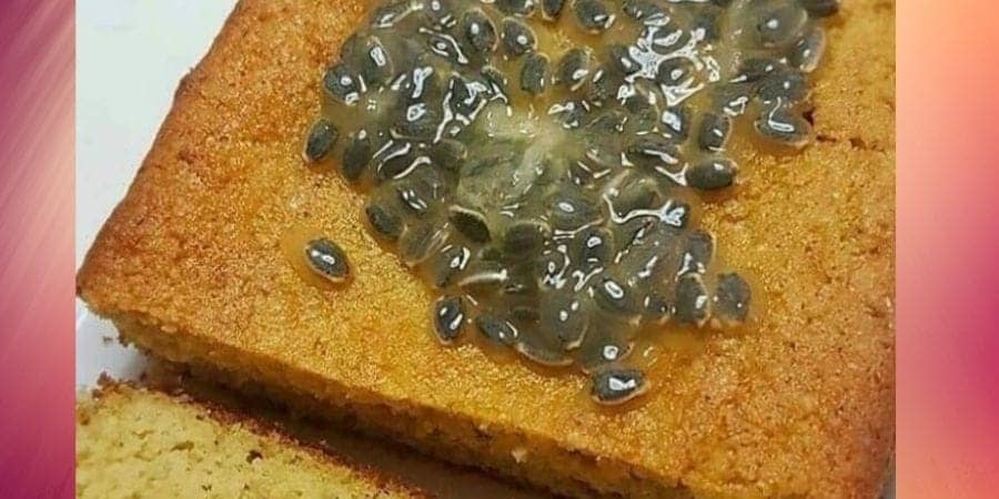 Bolo de Maracujá que delicia