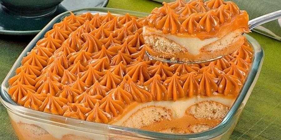 Pave de doce de leite
