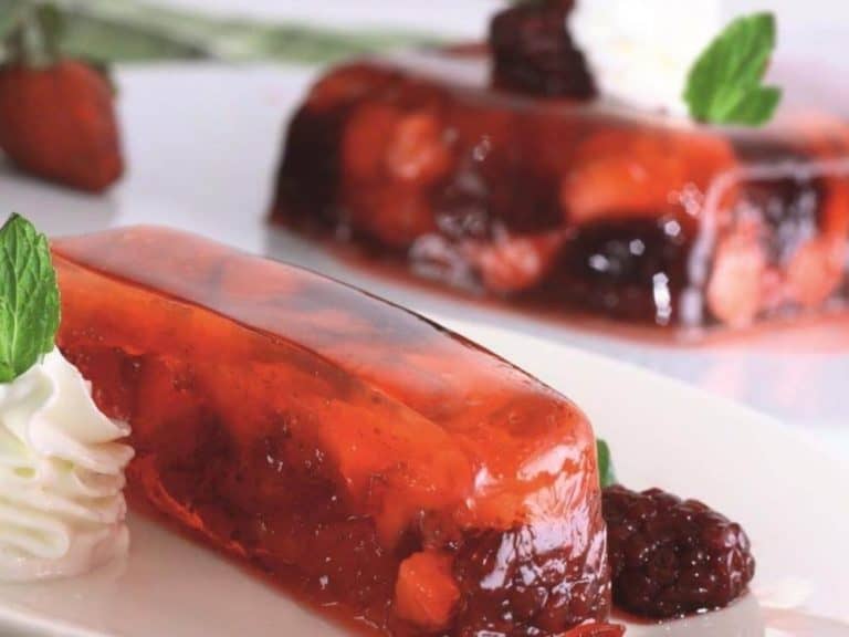 Sobremesa de Ano Novo: Terrine de frutas vermelhas e sidra!