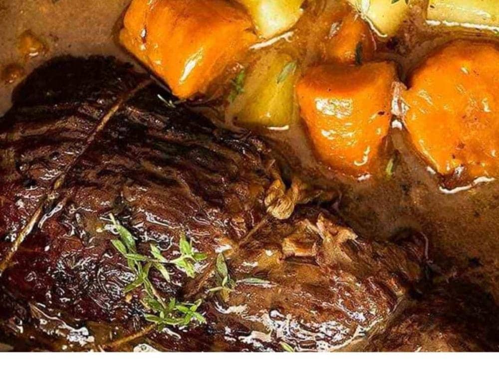 Preparo de carne na pressao