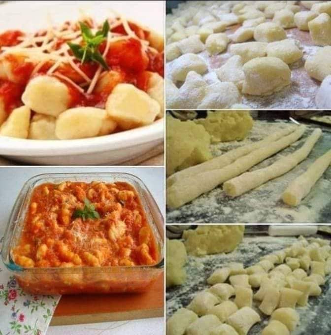 Nhoque de batata pratico