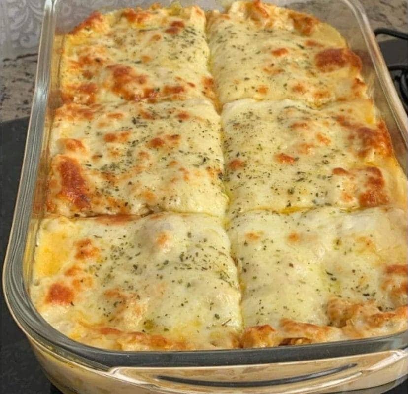 Deliciosa Lasanha de Frango