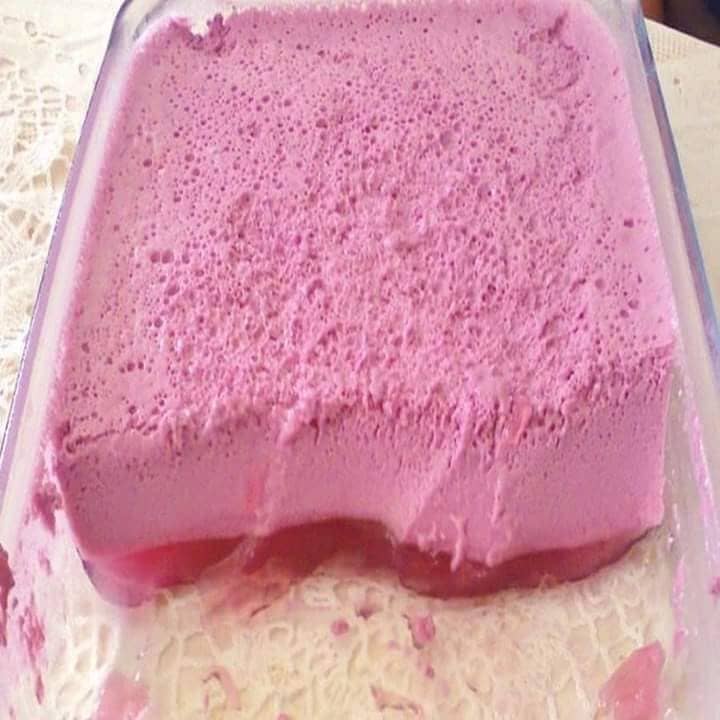 gelatina cremosa com creme de leite!!!!