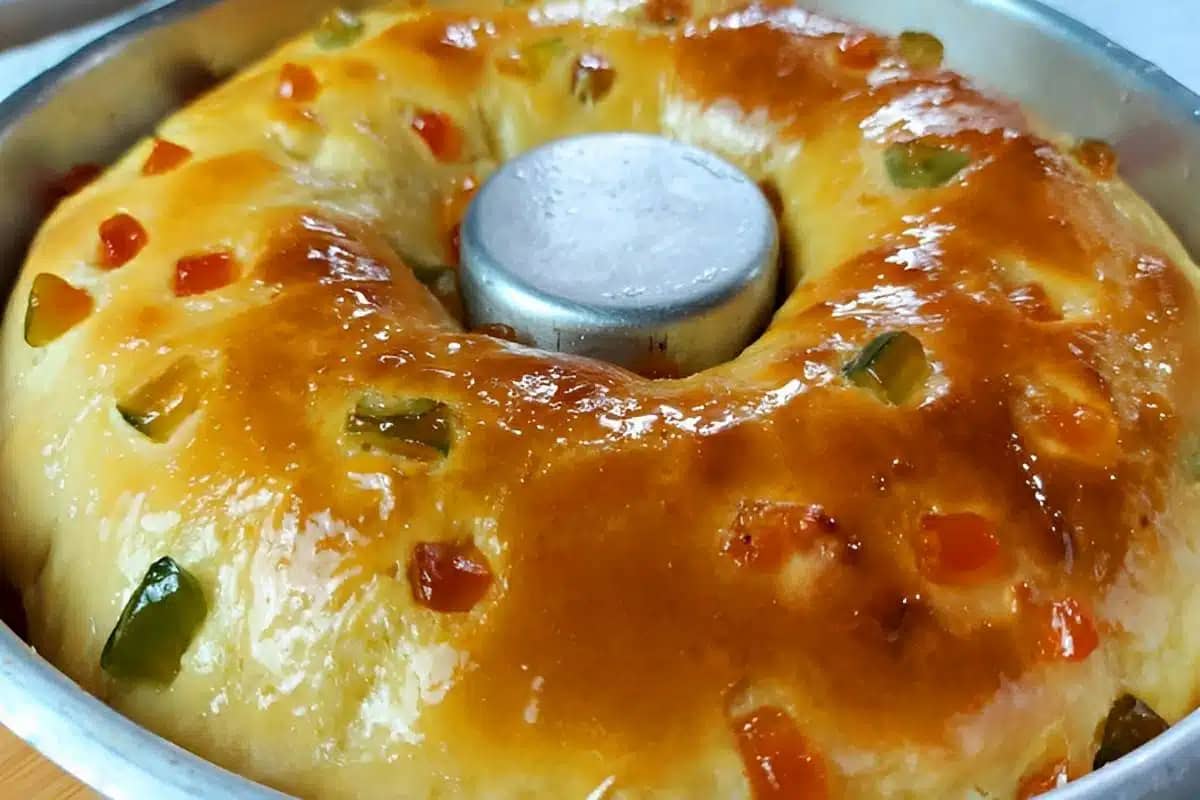 pão doce de natal