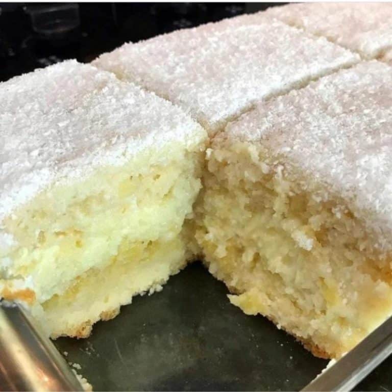 bolo gelado de abacaxi com coco pra fazer pra família ou pra vender