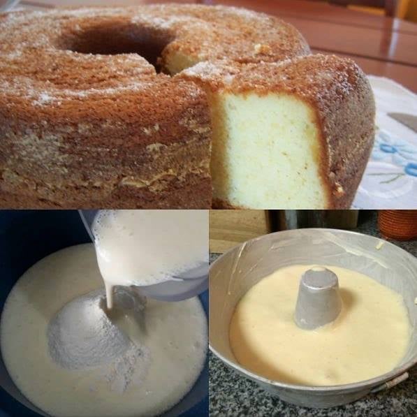 bolo de iogurte