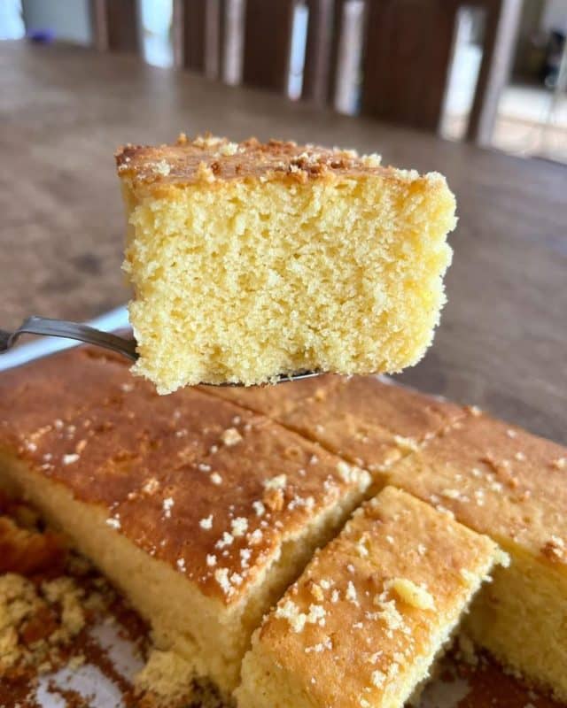 bolo de fubá delicioso