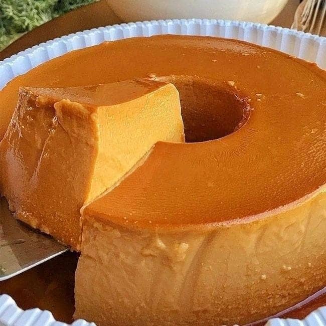 pudim de doce de leite