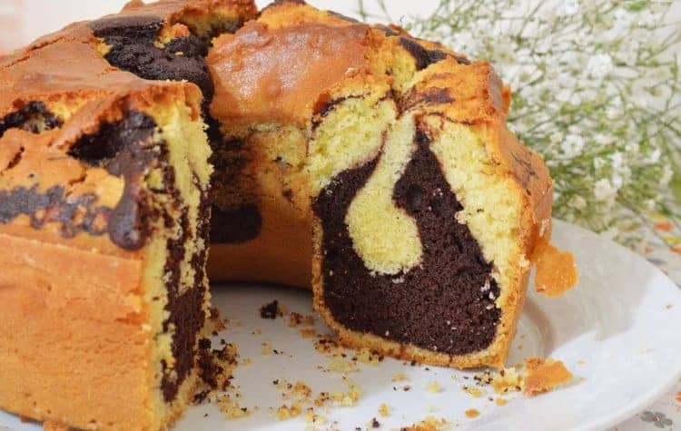 receita de bolo mármore fácil e rápida