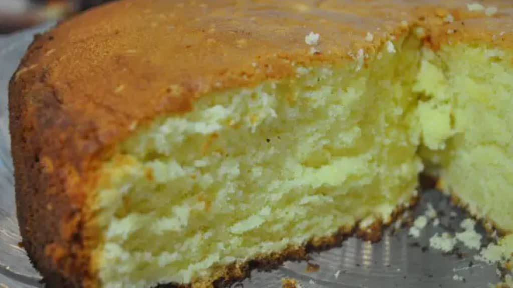 bolo de maizena