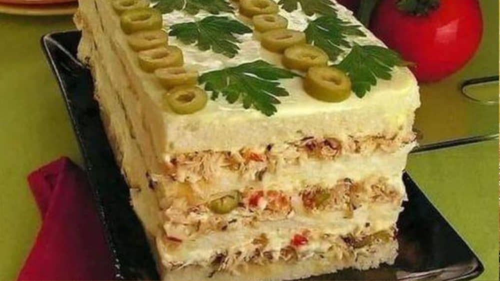 como fazer torta gelada de pão