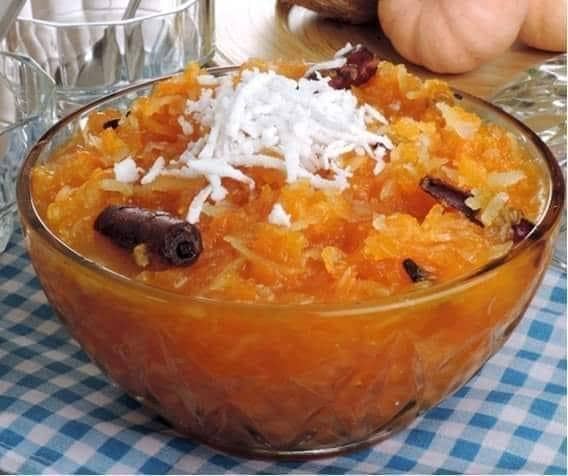 doce de abÓbora com coco