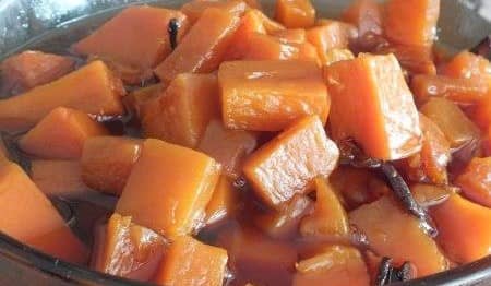 doce de abóbora