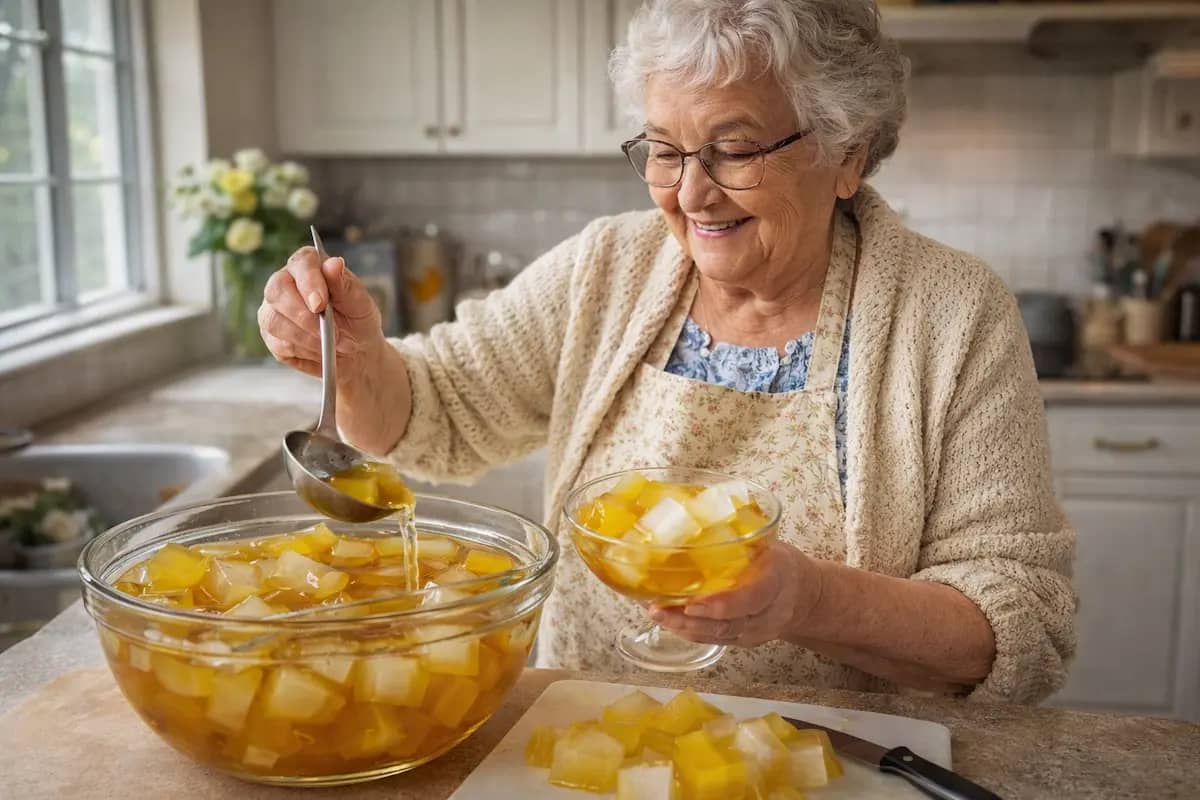 Doce de Mamão Verde em Calda