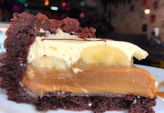 receita de brownie com doce de leite e banana