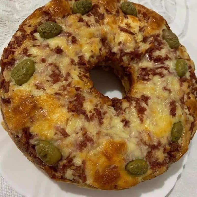 torta de calabresa de liquidificador uma delicia