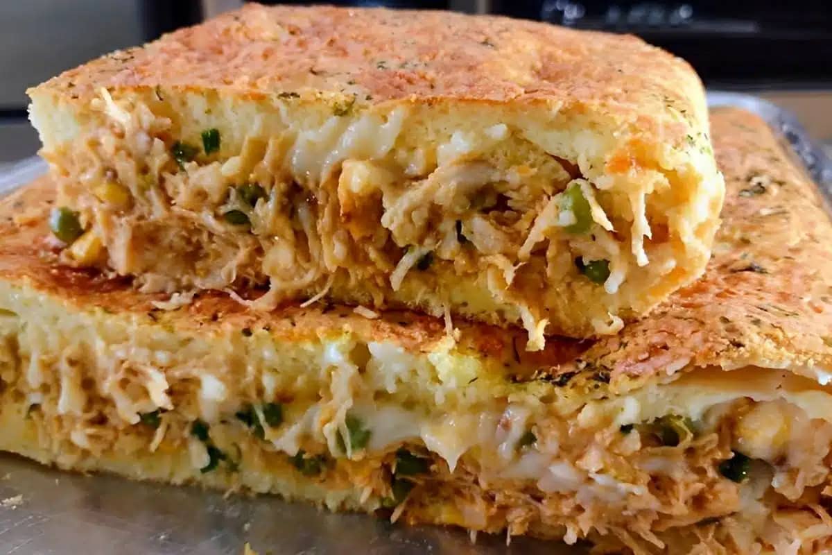 torta de frango cremosa de liquidificador deliciosa
