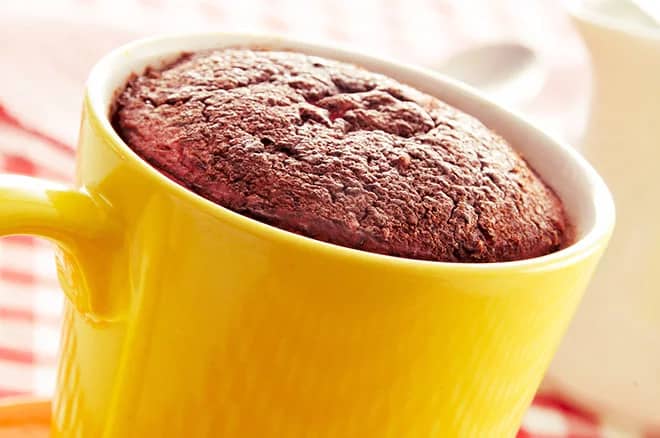 receitas de bolo de caneca fit. simples