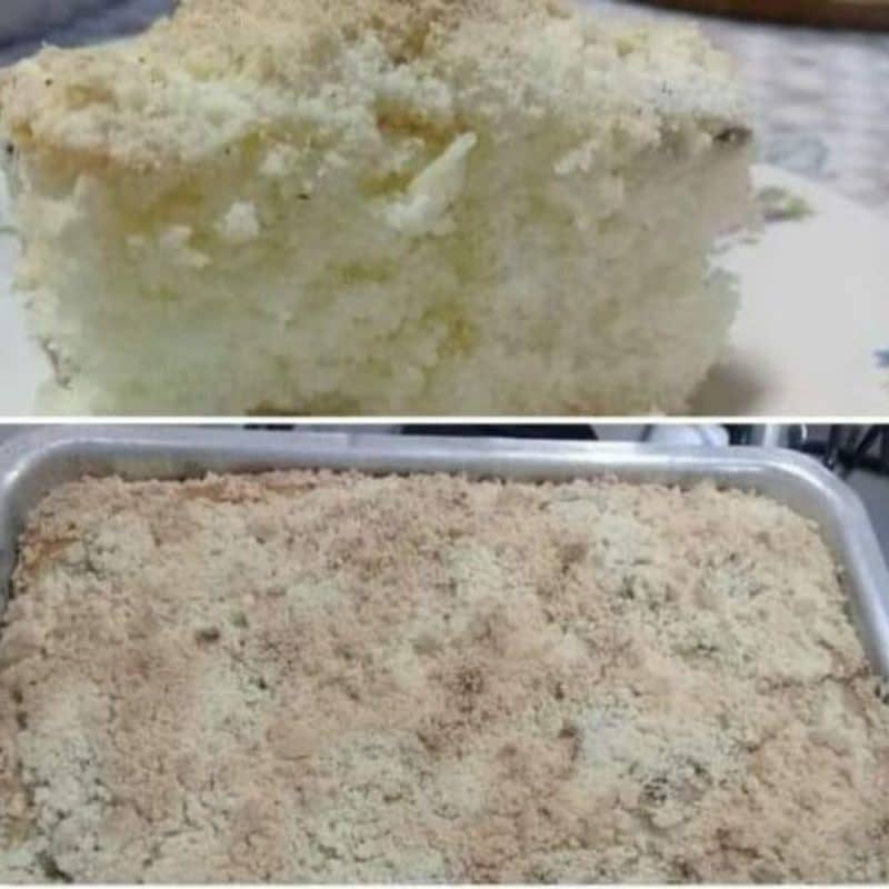 receita de bolo cuca de royal com farofa