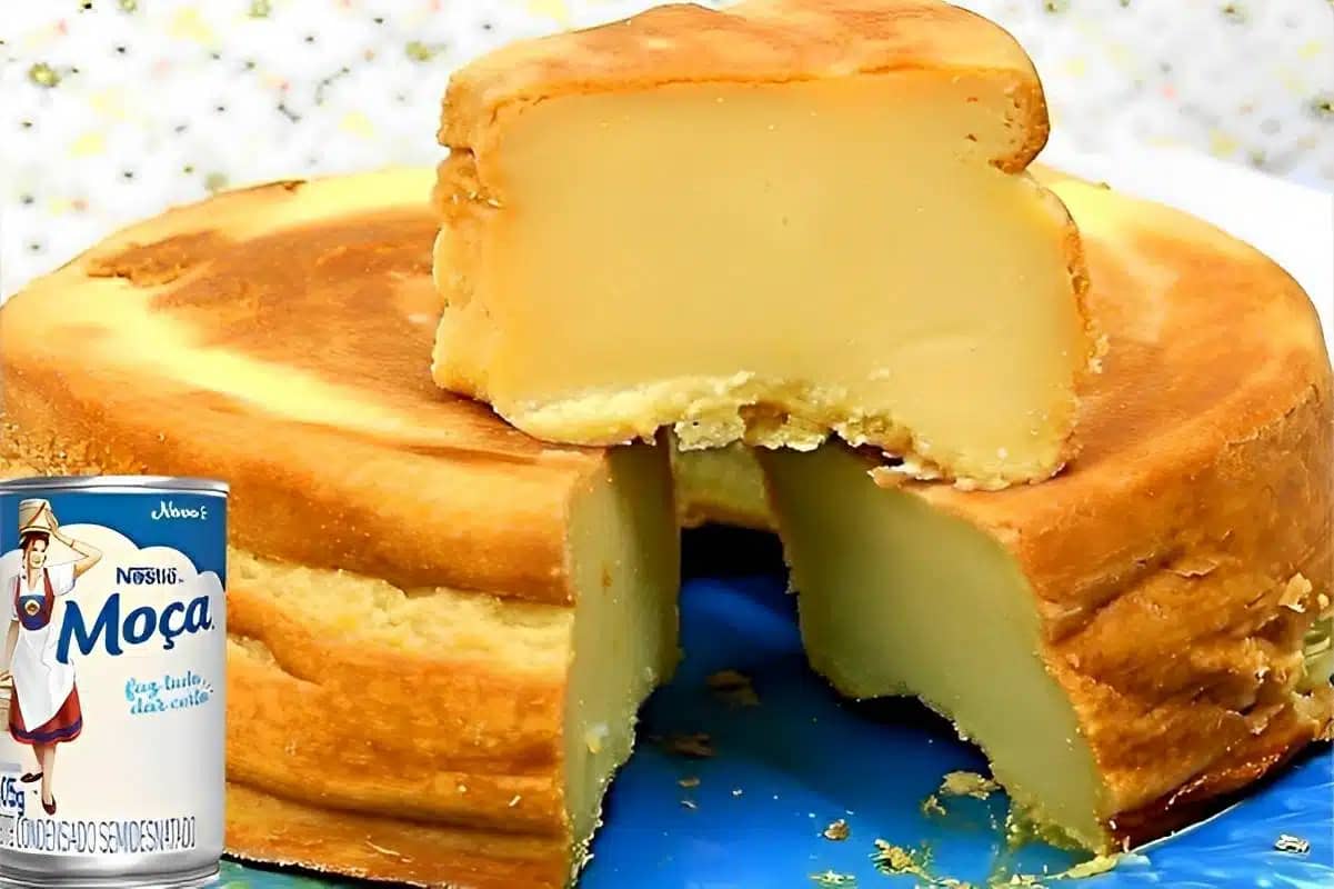bolo de leite moça
