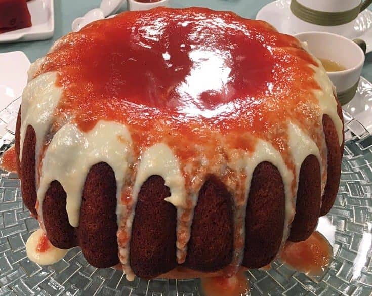 bolo vulcÃo de fubÁ com goiabada