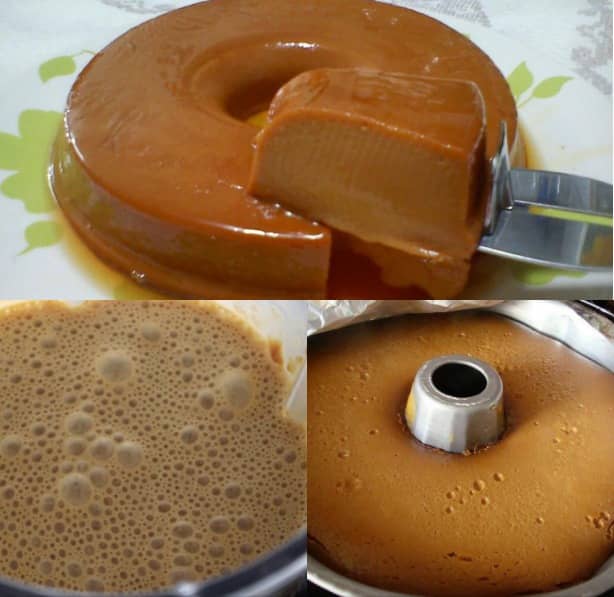 pudim de doce de leite