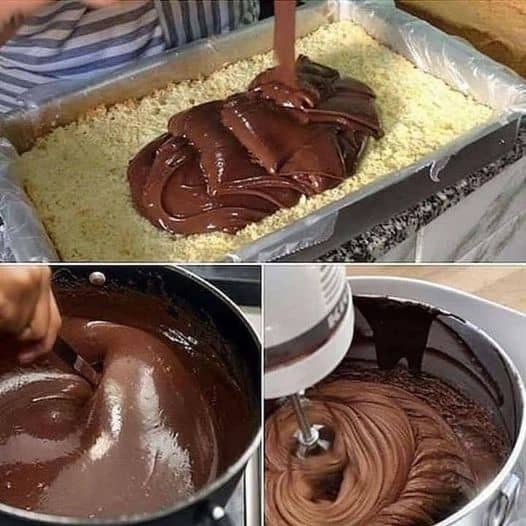 recheio de chocolate para bolos