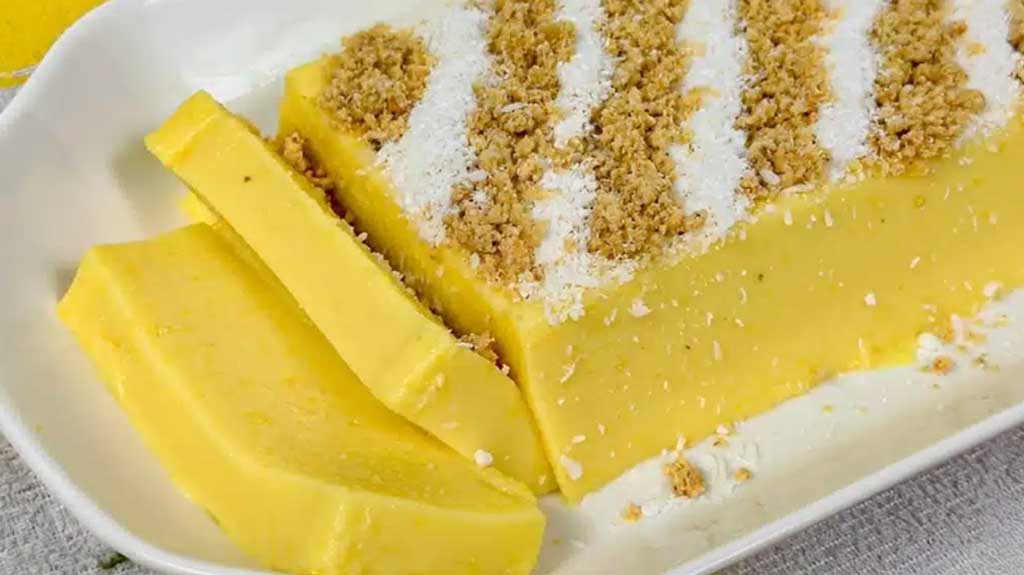 sobremesa de milho deliciosa