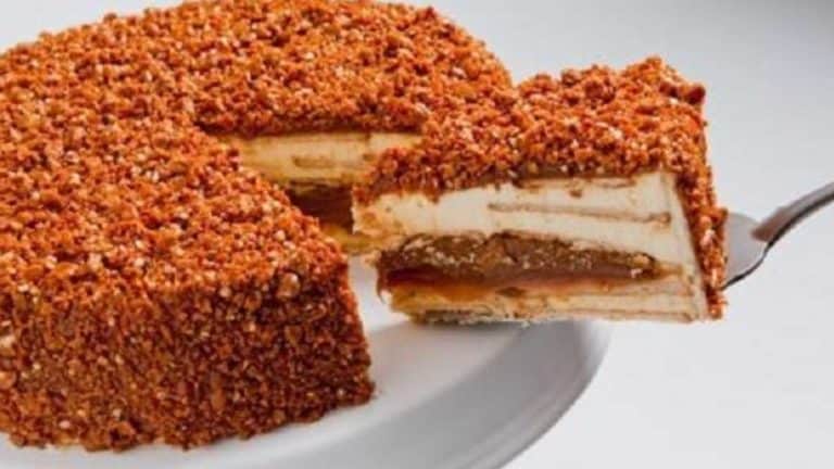 torta doce crocante