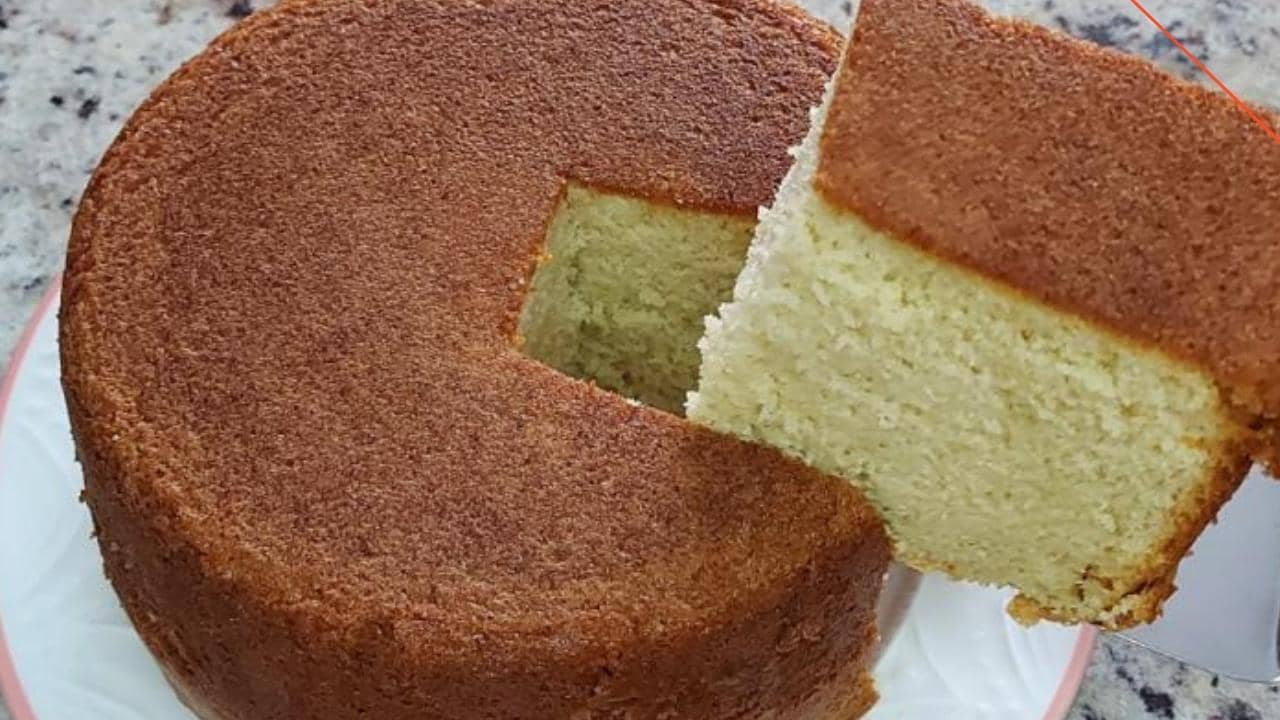 PÃO DE LÓ FOFINHO DE LIQUIDIFICADOR!