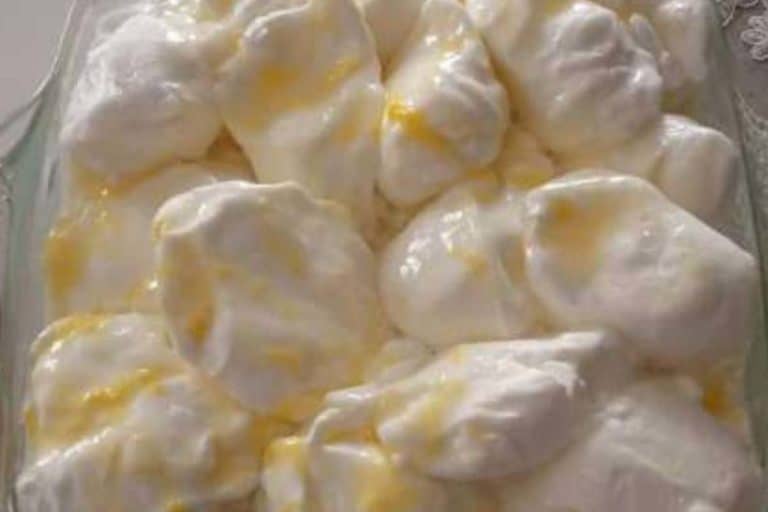 doce de ovos nevados