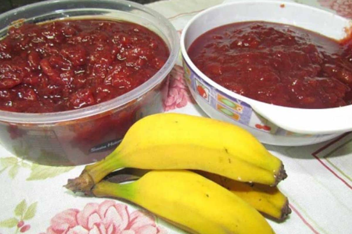 receita de doce de banana cremoso