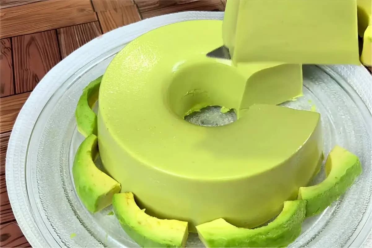 sobremesa de abacate