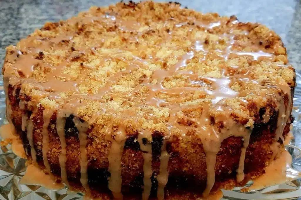 torta de banana saborosa