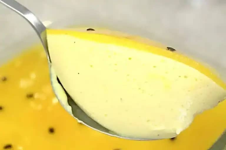 mousse de maracujá perfeita