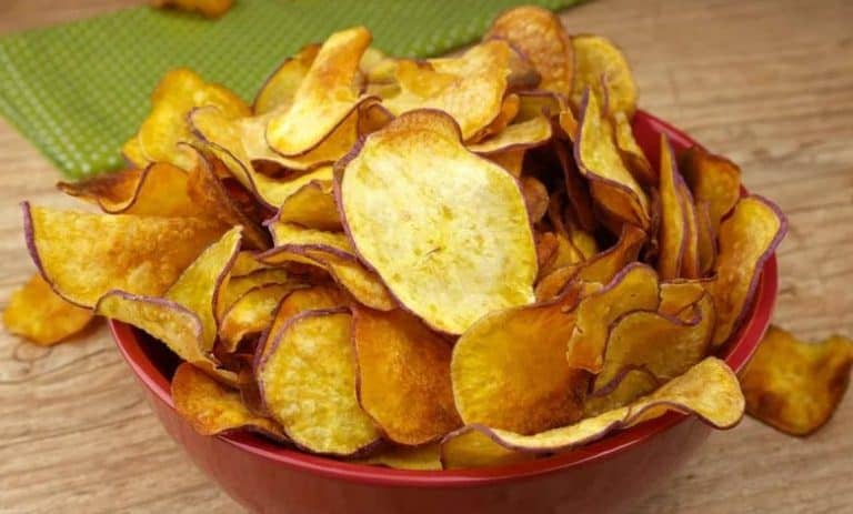 chips de batata doce