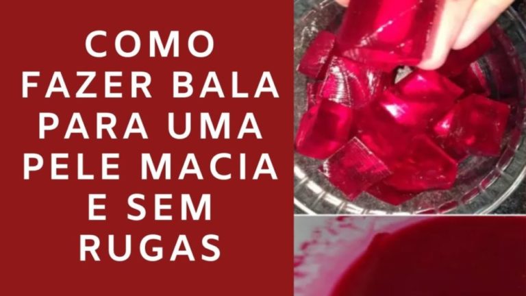 Bala de colágeno Caseira – Para uma pele macia e sem rugas