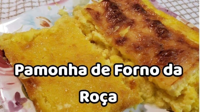 Como fazer pamonha de forno da roça: receita simples e fácil