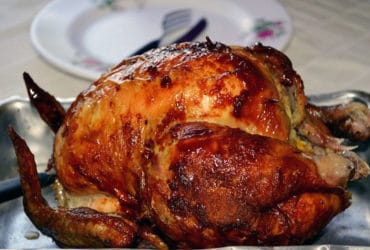 Frango assado na panela de pressão