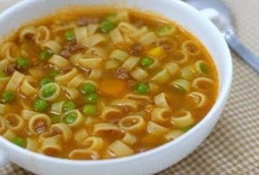 SOPA DE LEGUMES E MACARRÃO - SUPER FÁCIL DE FAZER