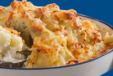Couve flor gratinada
