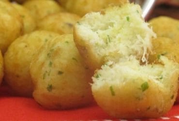 Receita de Bolinho de Bacalhau