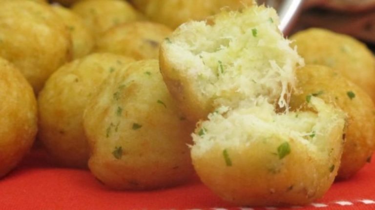 Receita de Bolinho de Bacalhau