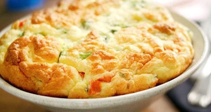 Souflê de couve flor