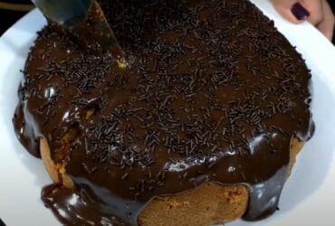 Bolo-de-cenoura-vulcão-como-ficou