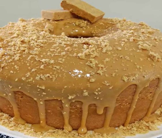 bolo de paçoca – impossível comer só um pedaço
