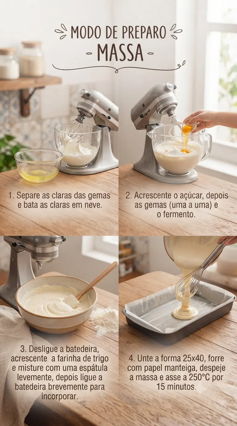Modo de preparo Bem Casado para Casamento