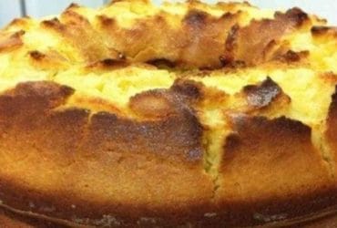 Receita de Bolo Caipira de Fubá Cremoso: Receita Caseira da Fazenda