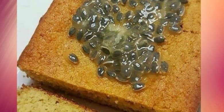 Bolo de Maracujá que delicia