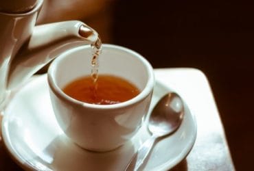 Chá relaxante para dormir